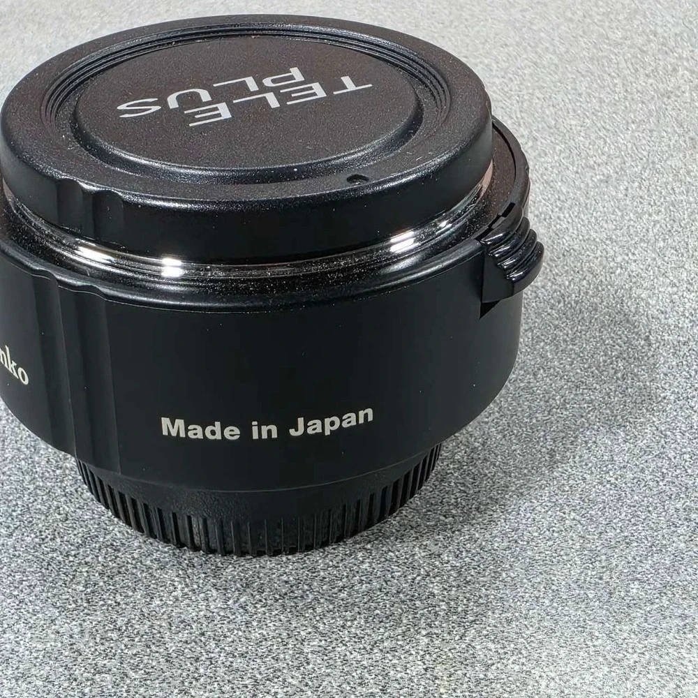 Kenko Teleconverter N-AF 2X Teleplus MC4 DGX Nikon Mount Black Excellent